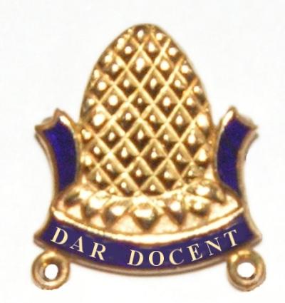 DAR Docent Pin