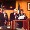 The chapter honors veterans.