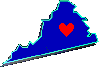 Virginia State Map